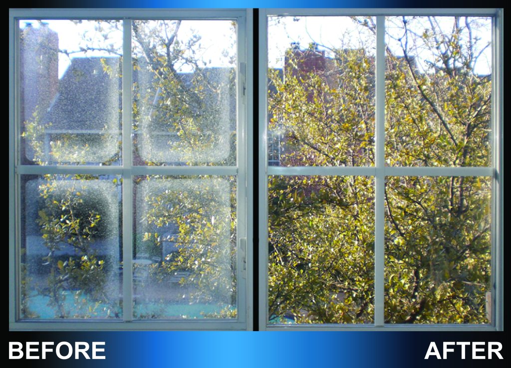 Euless Southlake foggy window repair before and after